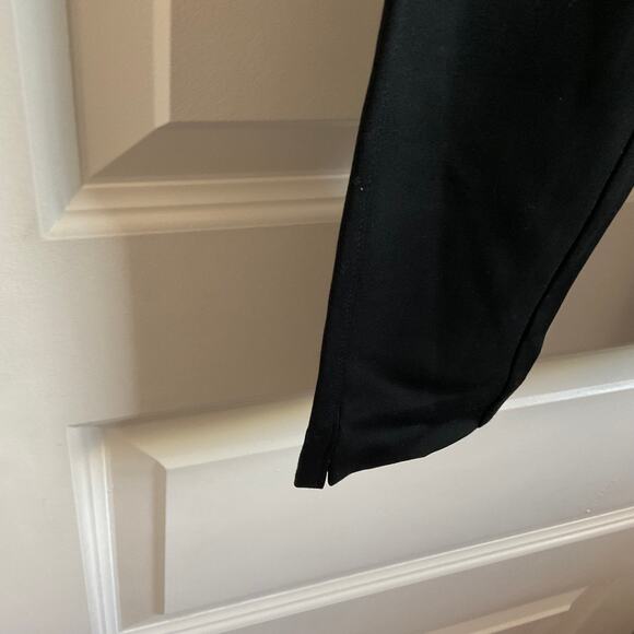 Chico’s Black Ponte Full Length Pull on Leggings - Size 8 - NEW - Picture 3 of 10
